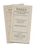 Two Dailey Manufacturing Company Gambling Catalogues