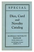 Buffalo Novelty Bazaar Dice Card and Novelty Catalog