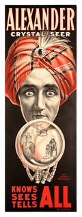 Alexander Alexander Crystal Seer Circa 1915 Poster