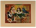 Collection of TwentyTwo Prints Depicting Dogs Cats