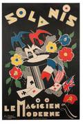 Solanis Solanis Le Magicien Moderne Vintage poster
