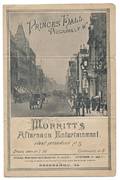 Princes Hall Program for Morritts Entertainment