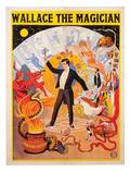 Lee Wallace Wallace the Magician magic poster