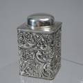 Wilcox Silverplated Tea Caddy