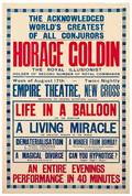 Horace Goldin broadside circa 1936