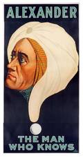 Alexander The Man Who Knows threesheet lithograph
