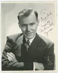 Portrait of Harlan Tarbell inscribed and signed