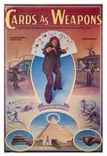 Ricky Jay Cards as Weapons Poster signed 1977