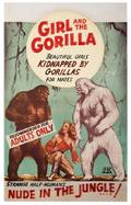 The Girl and the Gorilla PRC ca 1940s Onesheet