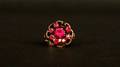 10k Gold  Garnet Ring