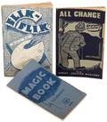 Group of Three Magic Blow Books England 1950s