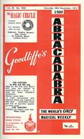 Abracadabra Goodliffe Charles Neale Weekly V1 N1