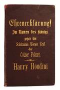 Houdinis German Slander Trial Archive 1902