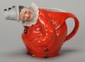 Clown Water Pitcher Royal Bayreuth Bayreuth Bavaria