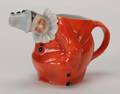 Clown Milk Pitcher Red Royal Bayreuth Bayreuth