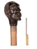 The Enchanted Negros Head trick cane Circa 1890
