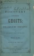 Cruikshank G A Discovery Concerning Ghosts  signed