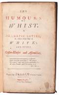 The Humours of Whist A Dramatic Satire1743