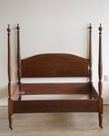 A Hepplewhite Mahogany Four Poster Bed