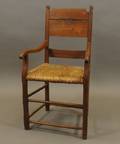 An Unusual 19th C Folk Art Arm Chair