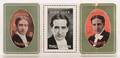 Thurston Howard Three ThrowOut Cards 1910s  30s