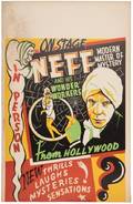 Spook Shows Neff Bill Neff and His Wonder Workers