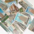 New jersey shore nostalgia items relating to the new jersey shore over the last one hundred years including photographs postcards blueprints signs metal and wooden stamps and maps