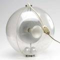 Atomic plastic globe pendant lamp weighted with steel balls 14 12