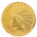 1910 us 1000 gold coin in goldfilled numismatic mount