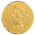 1898 us gold 1000 coin in goldfilled numismatic mount