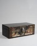 A 19th C Chinese Painted and Lacquered Box