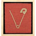 Robert adams american b 1937 selfportrait 9 safety pin 1994 construction of safety matches framed 11 14 x 10 18 provenance morrishealy gallerynyc collection of carla and geo