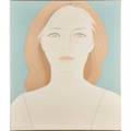 Alex katz american b 1927 anastasia 1984 lithograph in colors framed signed and numbered ap 1120 29 12 x 25 sheet provenance private collection new york