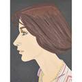 Alex katz american b 1927 susan 1976 screenprint in colors signed and numbered 27175 26 x 19 12 sheet provenance private collection new york