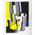 Roy lichtenstein american 19231997 before the mirror from mirrors of the mind 1975 lithograph and screenprint in colors with embossing on bfk rives signed dated and numbered 64100 35 14