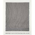 Bridget riley british b 1931 exhibition at richard feigen gallery new york 1965 offset lithograph 21 x 17 sheet provenance private collection