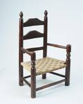 Early 19th C Ladderback Childs Chair