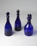 Three3 Bristol Blue Glass Decanters
