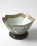 Chinese Porcelain Rose Medallion Bowl