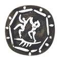 Pablo picasso 1881  1973 madoura glazed earthenware plate edition of 450 two dancers deux danseurs france 1956 stamped madoura plein feu empreinte originale de picasso 9 34 dia lite