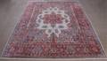 Persian Floral Design Area Rug