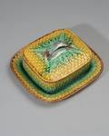 Majolica Pineapple Sardine Dish
