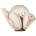 Akio takamori glazed ceramic teapot form of female nude figure seattle wa signed akio on body 11 x 14 12