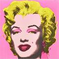 Andy warhol american 19281987 offset lithograph in colors marilyn announcement 1981 published by castelli graphics new york printer colour editions 7 x 7 sheet closed