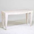 Maitland smith console table usa 1980s marble unmarked 29 x 54 x 21