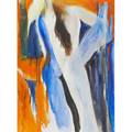 May bender american 20th c abstract nude oil on canvas 1972 framed signed and dated on recto 39 x 29