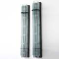 Style of gaetano sciolari pair of sixlight wall sconces usa 1970s enameled metal glass rods unmarked 36 x 4 12 x 6 12