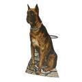Piero fornasetti umbrella stand in the form of a boxer dog milan ca 1990s enameled metal foil label 31 12 x 18 x 6