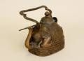Oriental Copper Metal Elephant Teapot