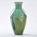 Paul revere pottery cabinet vase with drip glaze boston ma 1938 marked prp438 8 x 3 34 dia